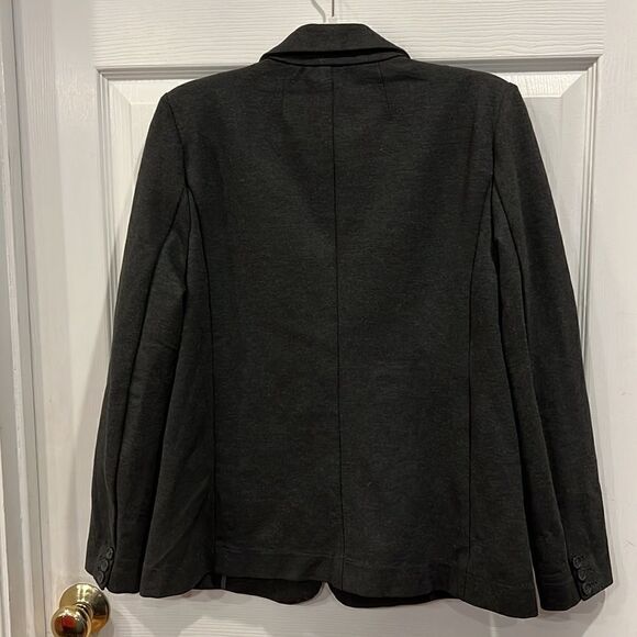 J.Crew women’s size 6 granite dark gray stretchy career blazer - Picture 12 of 15